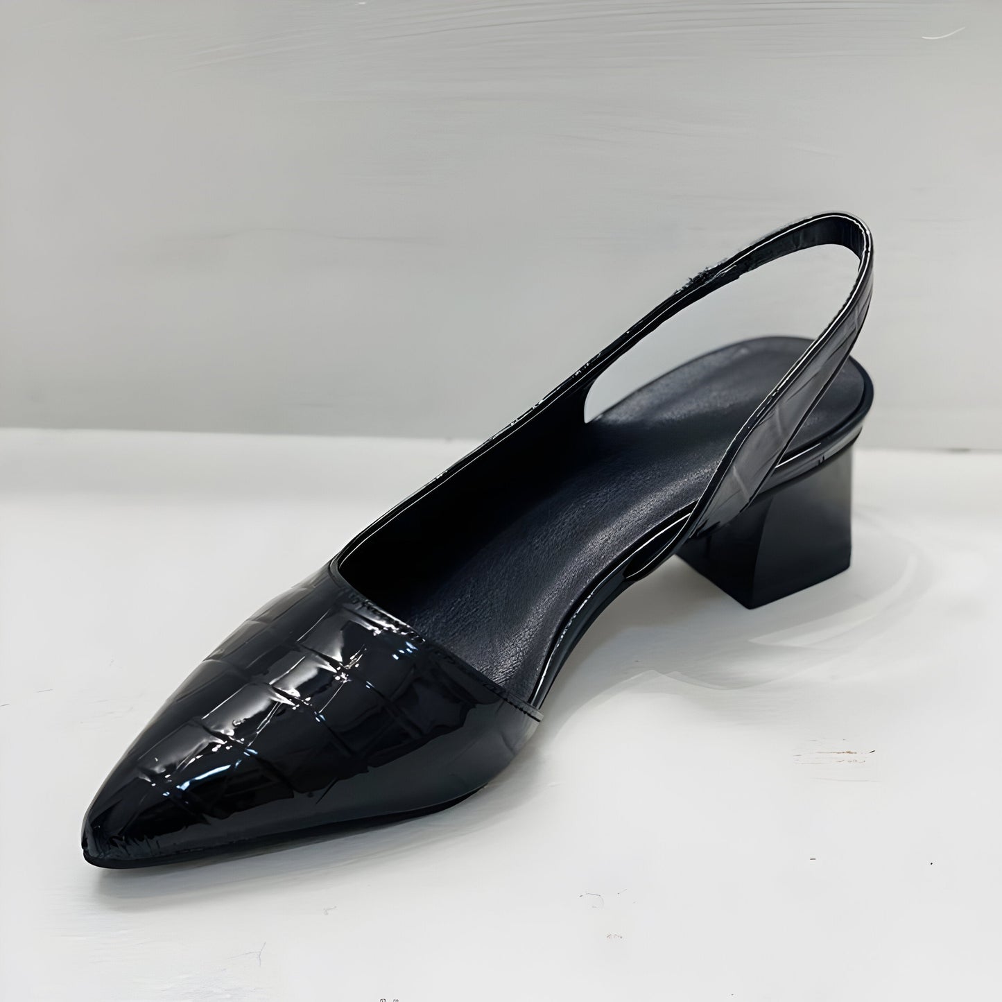 Lynn | Women's Cushioned Pointed-Toe Cozy Orthopedic Heels with Arch Support