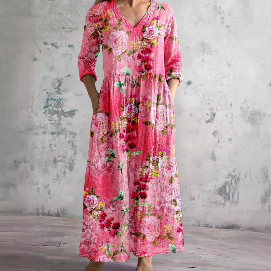 Bo | Women's Blooming Grace Maxi Dress