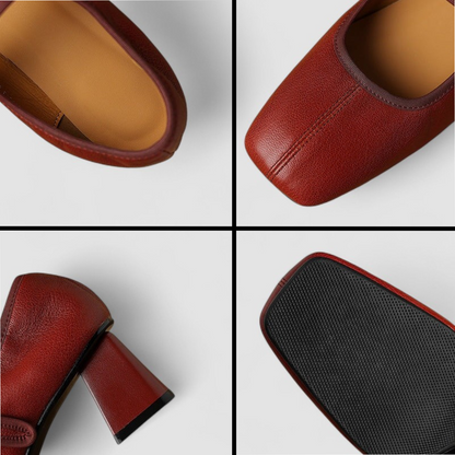 Hyreanne | Women's Cushioned Buckle Orthopedic Mary Jane Shoes