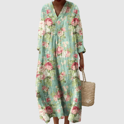 Vera | Women's Relaxed Blossom Midi Dress