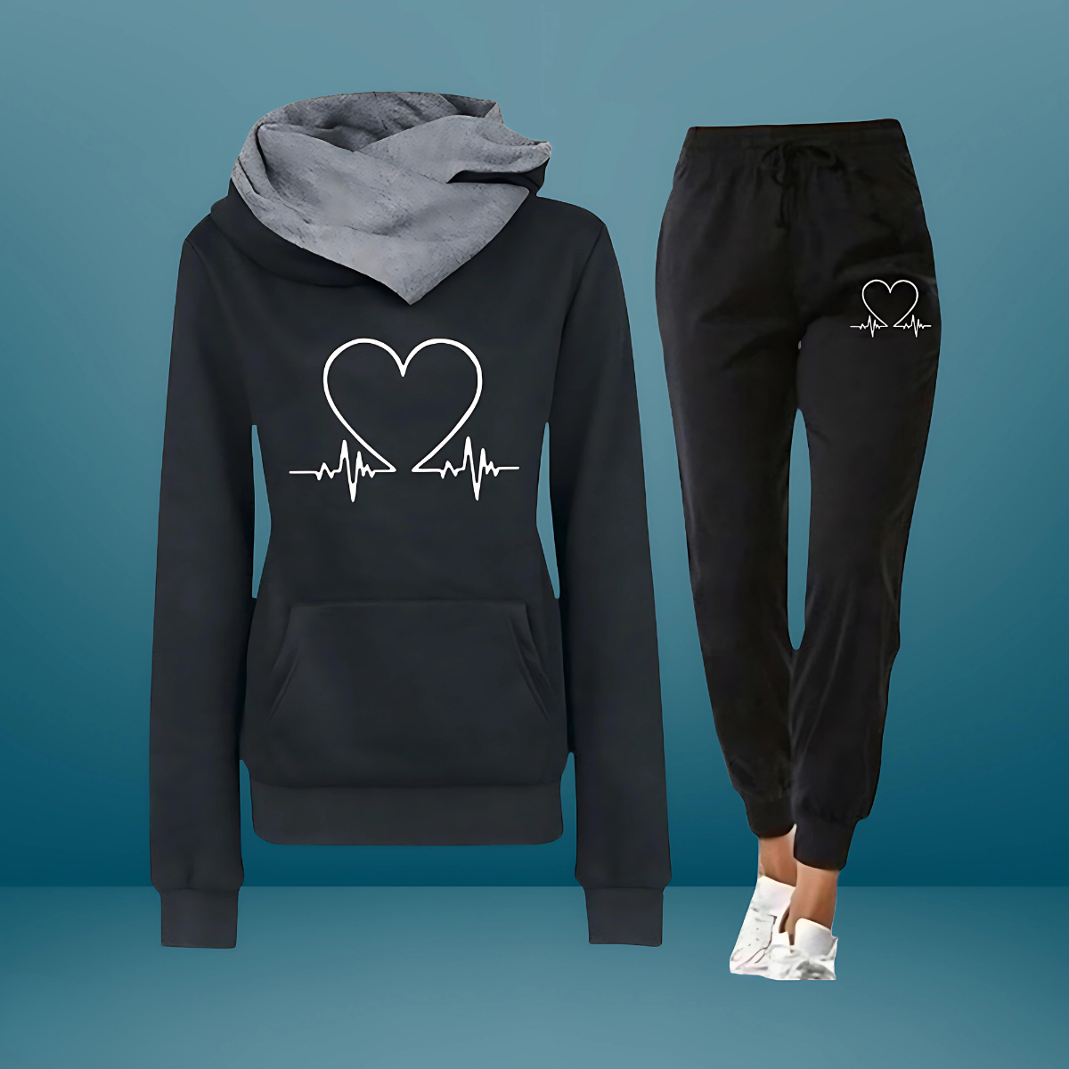 Heartbeat | Women's Tracksuit with Long Sleeve