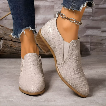 Alexa | Women's Cushioned Lace-Up Comfort Oxford Shoes