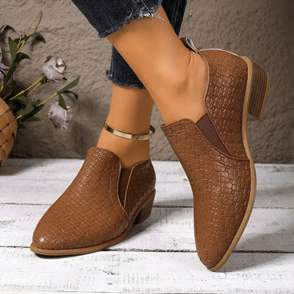 Alexa | Women's Cushioned Lace-Up Comfort Oxford Shoes