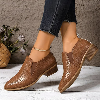 Alexa | Women's Cushioned Lace-Up Comfort Oxford Shoes