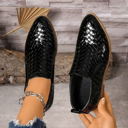 Alexa | Women's Cushioned Lace-Up Comfort Oxford Shoes
