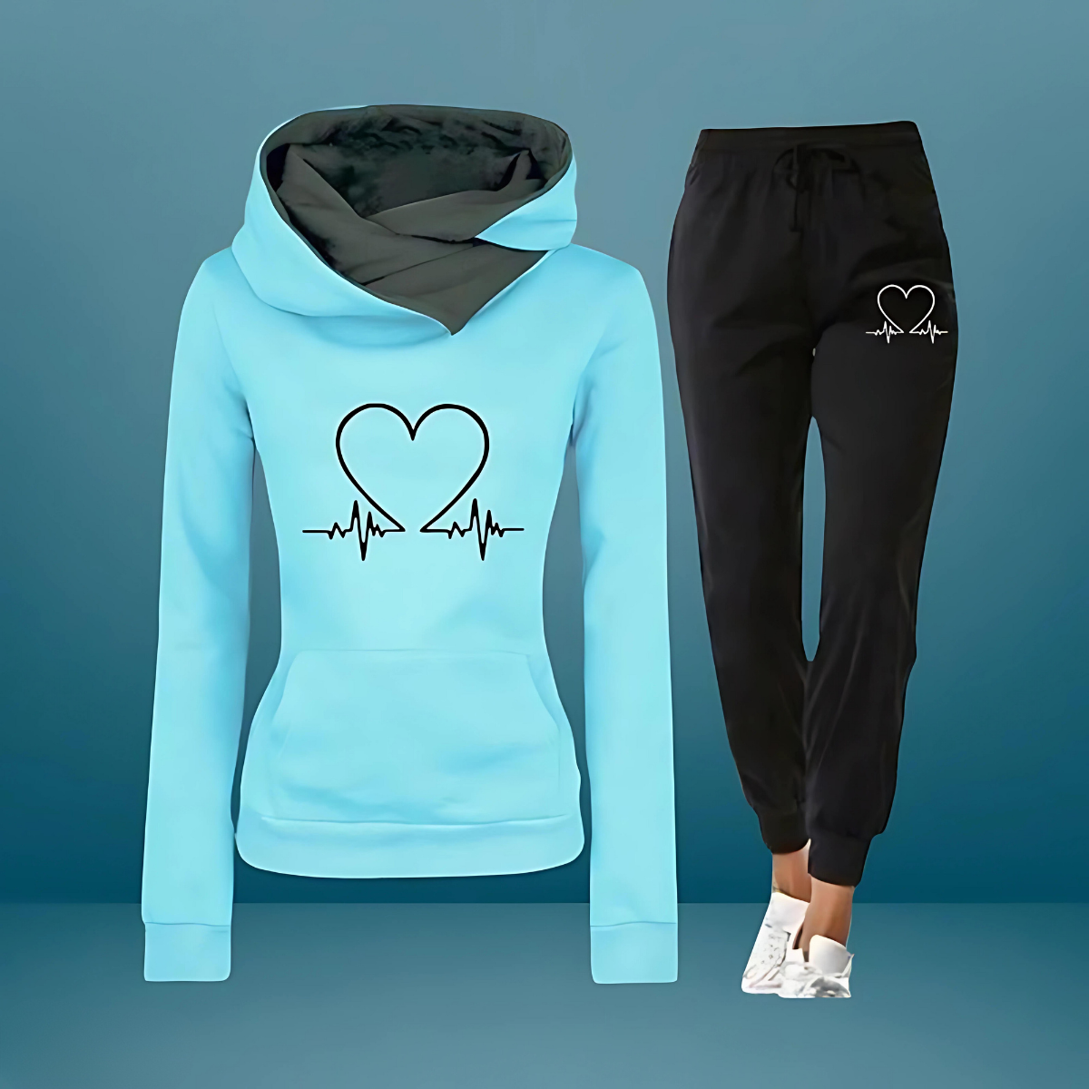 Heartbeat | Women's Tracksuit with Long Sleeve