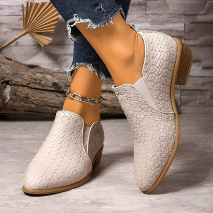 Alexa | Women's Cushioned Lace-Up Comfort Oxford Shoes