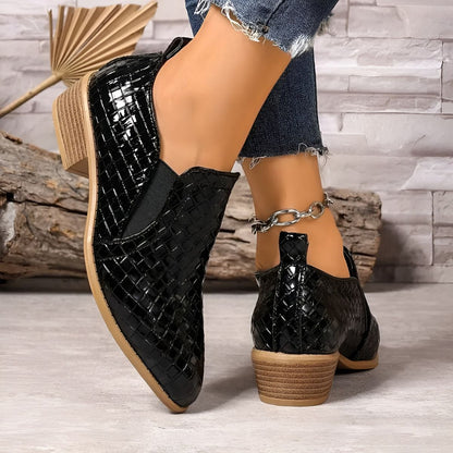 Alexa | Women's Cushioned Lace-Up Comfort Oxford Shoes