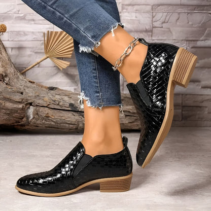 Alexa | Women's Cushioned Lace-Up Comfort Oxford Shoes