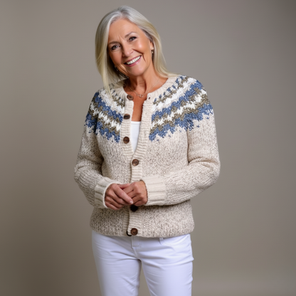 Peyton | Women's Vintage Icelandic Cardigan