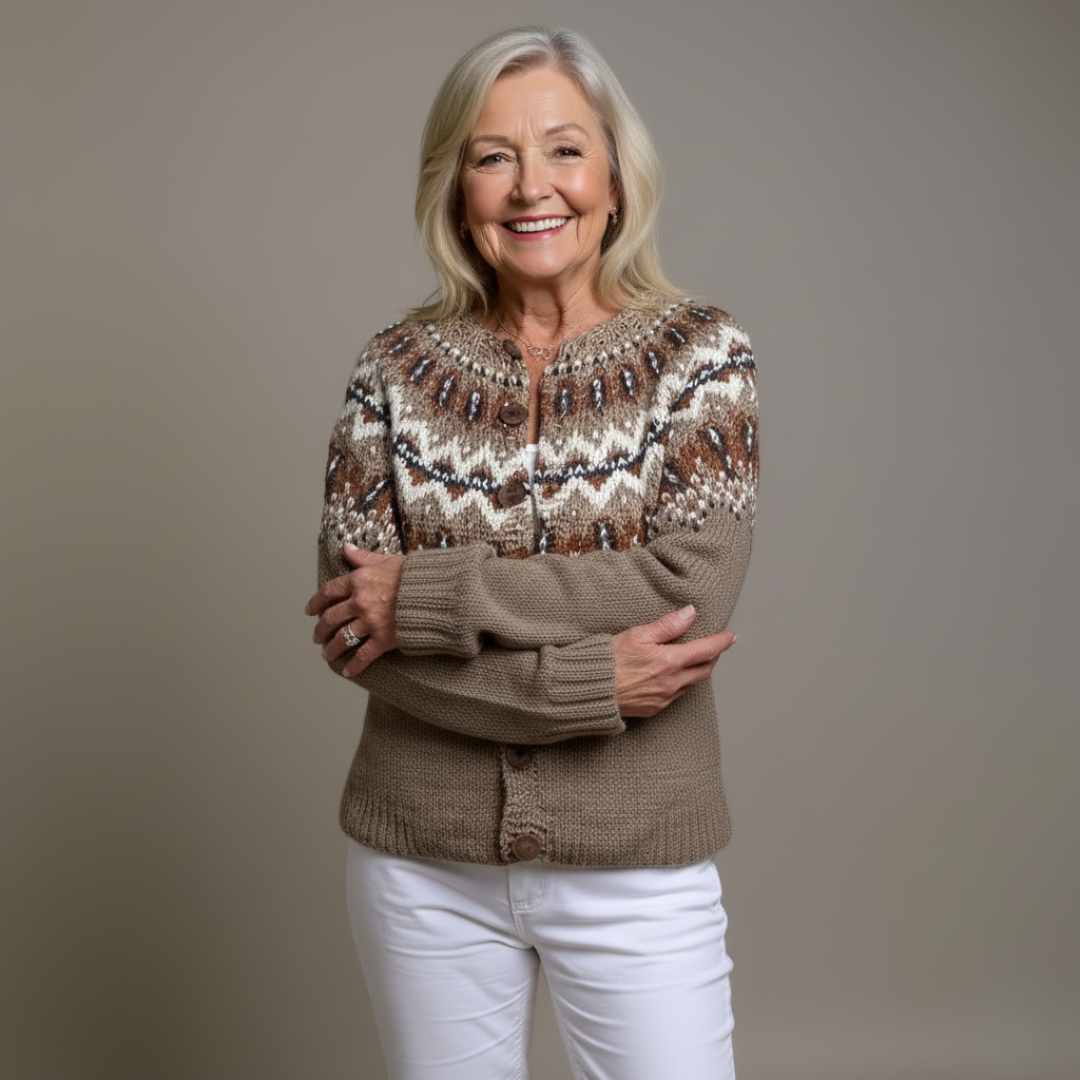 Adeline | Women's Vintage Icelandic Cardigan
