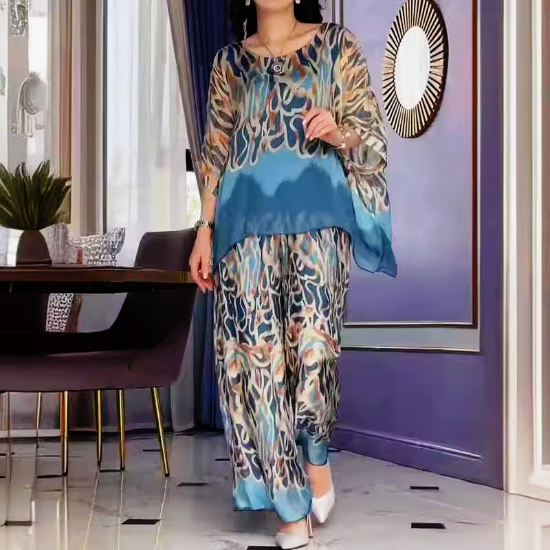 Lynette | Women's Flowy Abstract Set