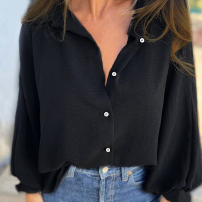 Elysa | Women's Relaxed Elegant Button-Up Blouse