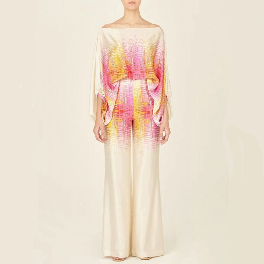 Women's Chic Summer Two-Piece Outfit, Trendy Style