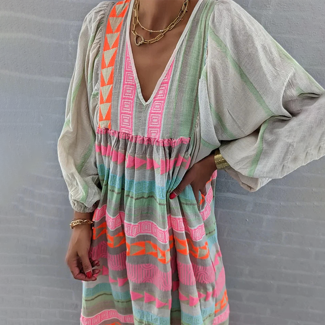 Jessenia | Women's Comfortable Boho Maxi Dress