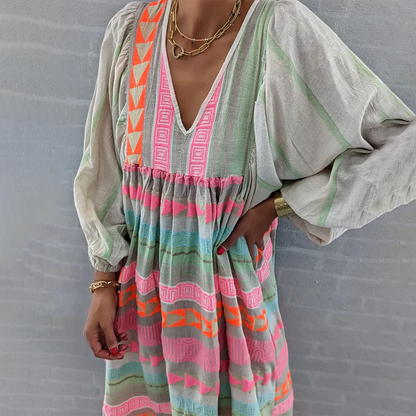 Jessenia | Women's Comfortable Boho Maxi Dress