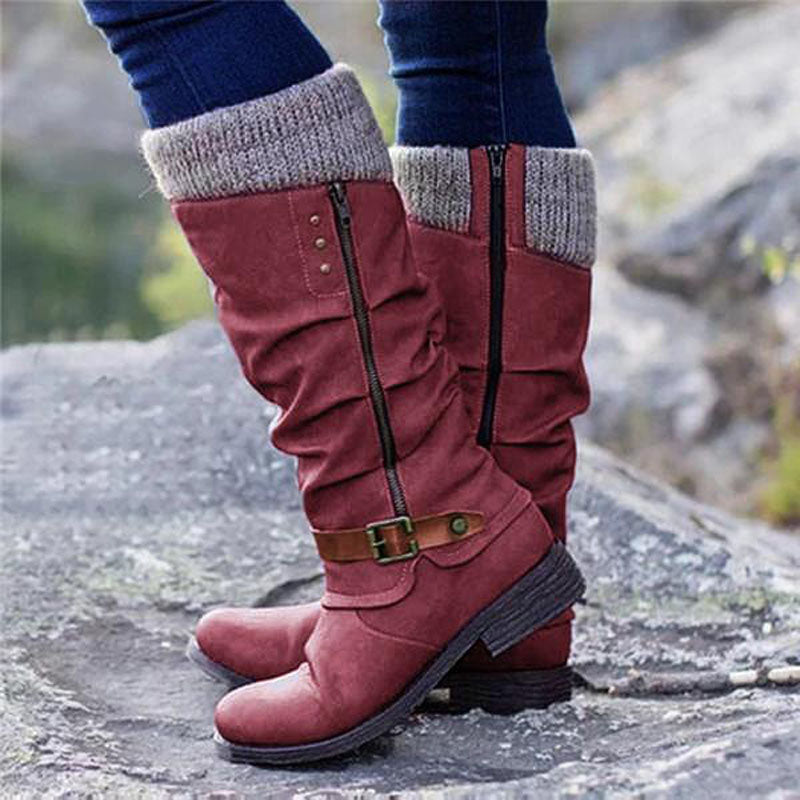 Bonnie | Women's Cushioned Buckle Orthopedic Comfort Ankle Boots