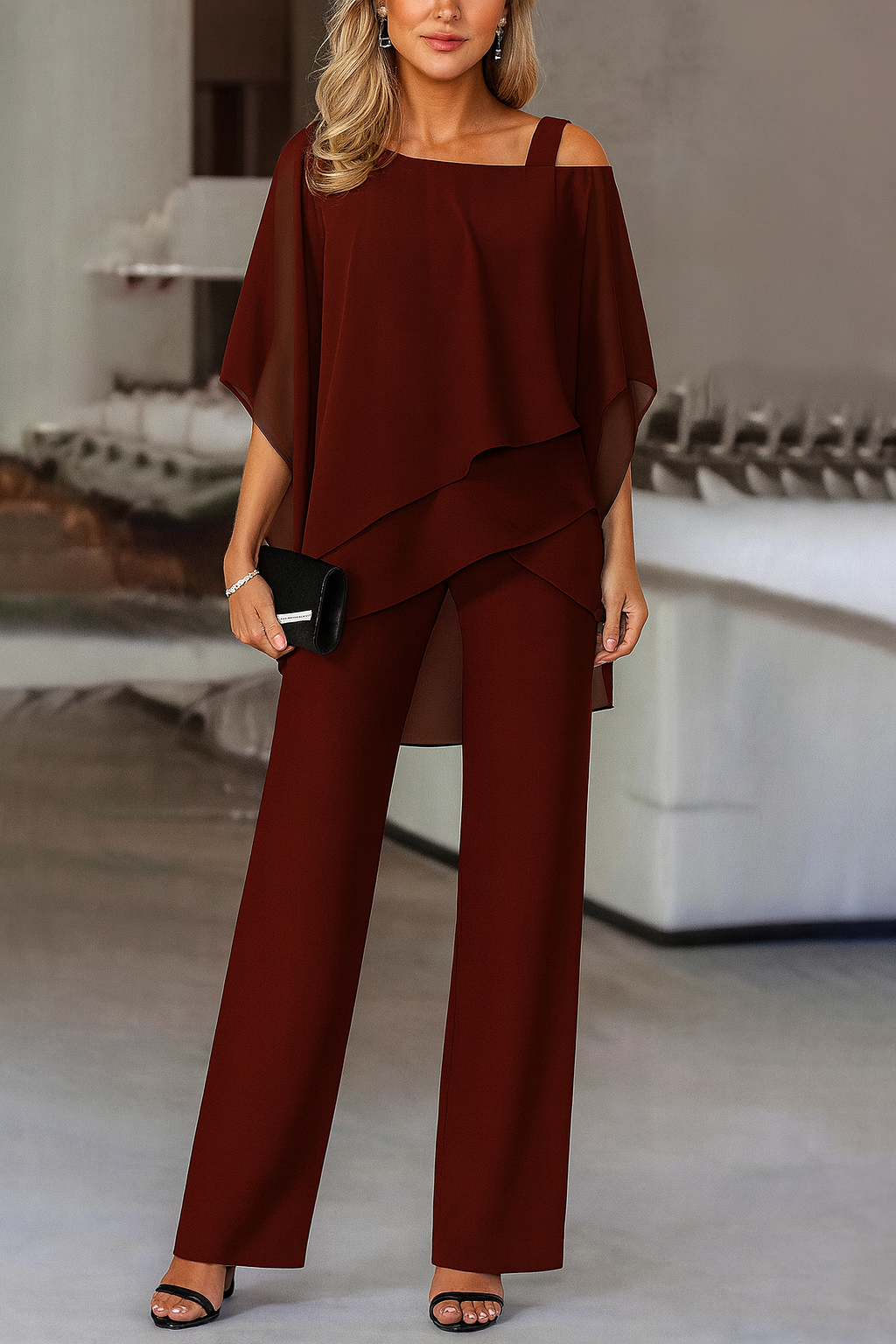 Elegant Women's Evening Set | Chic and Luxurious Design