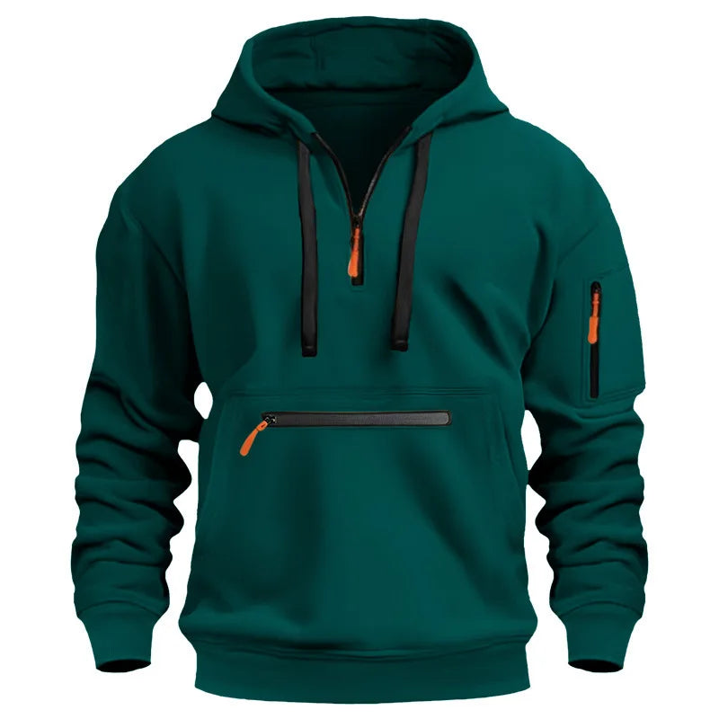 AlpenNord | Hooded Zip-Up Sweatshirt with Hooded
