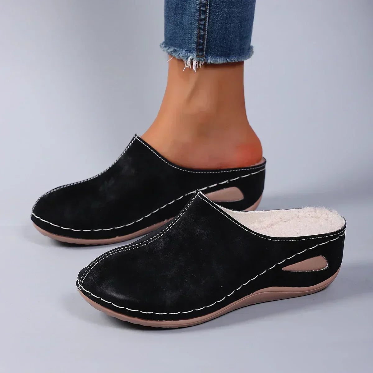 Women's Cushioned Slip-On Rosie Cozy Orthopedic Slippers
