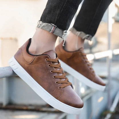Fernando | Cushioned Lace-Up Casual Trainers