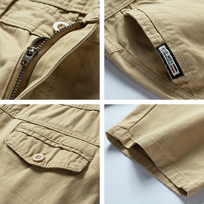 Sergio | Men's Utility Belted Shorts with Pockets