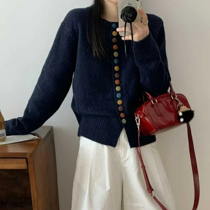 Women's The Celestine | Cardigan with Crew Neck