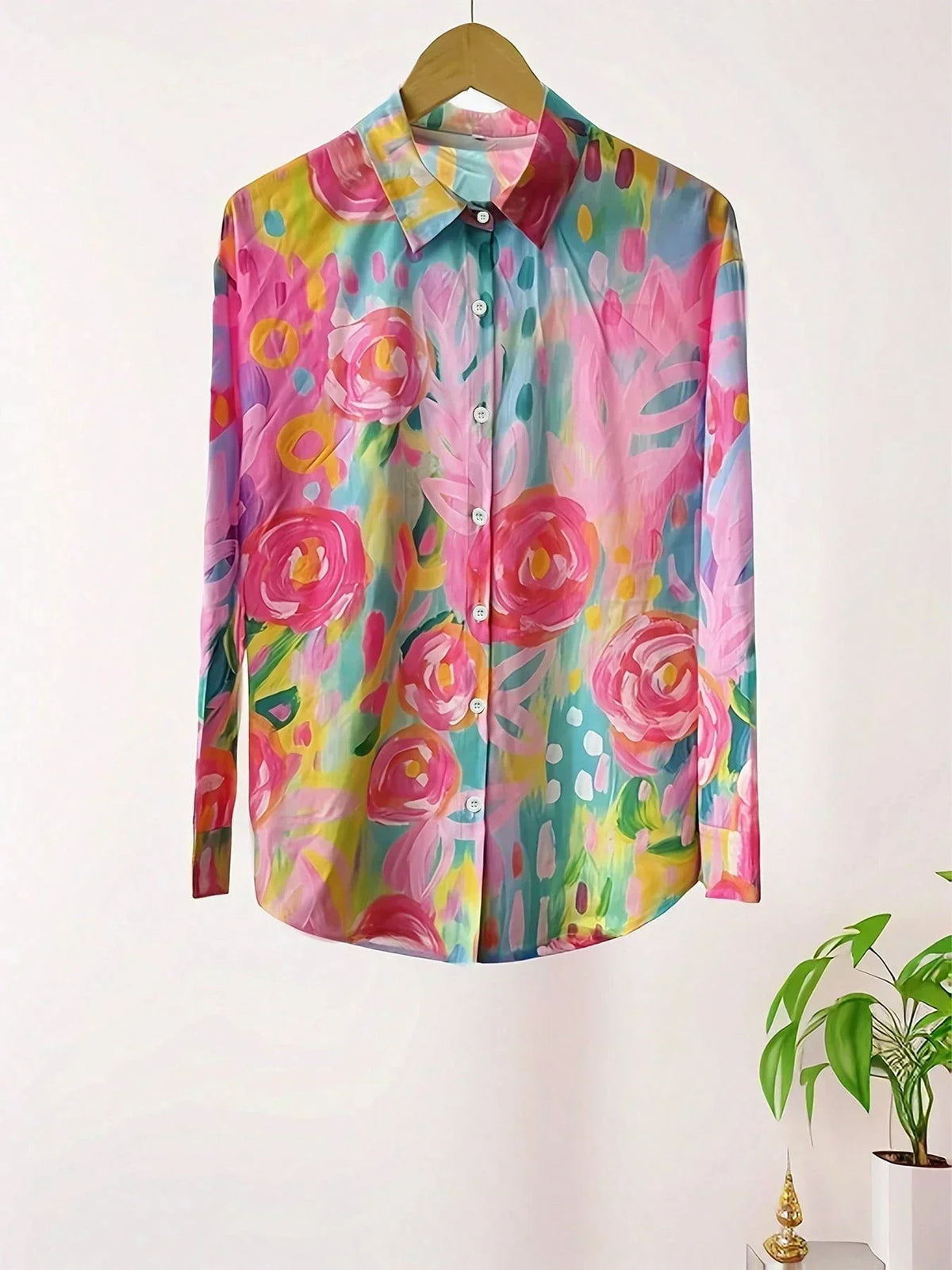 Josie | Women's Colourful Artistic Printed Blouse