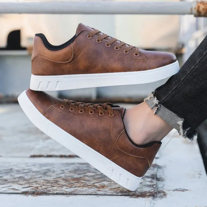 Fernando | Cushioned Lace-Up Casual Trainers