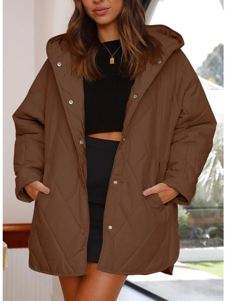 Christa | Women's Oversized Hooded Winter Coat