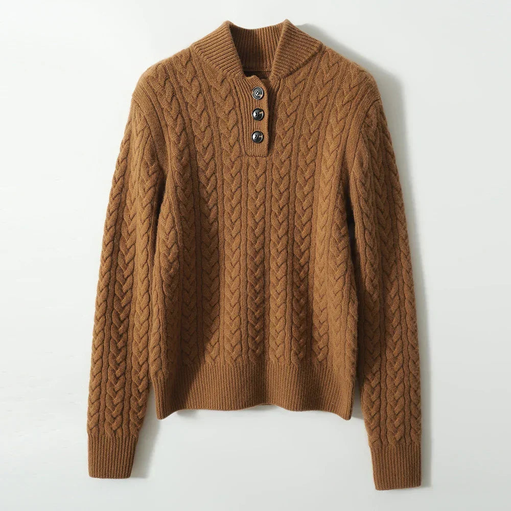 Women's Arden Jumper with Button Front