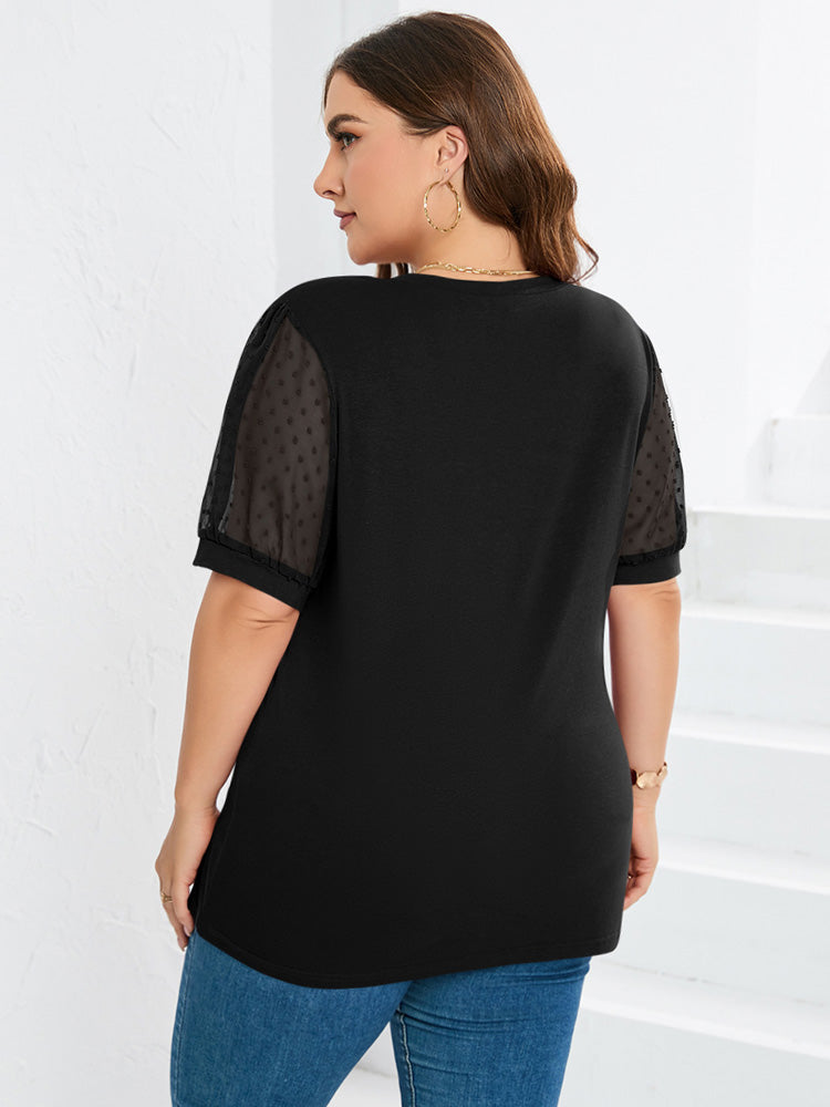 Rhianna | Women's Elegant Puff-Sleeve Top