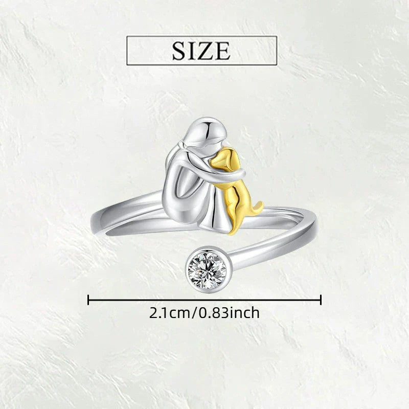 Rose | Canine Charm Ring