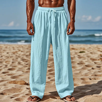 Zane | Women's Relaxed Beach Trousers with Drawstring