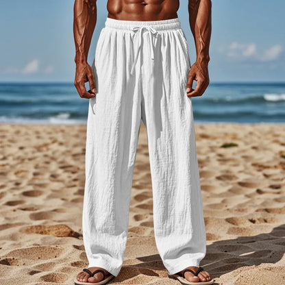 Zane | Women's Relaxed Beach Trousers with Drawstring