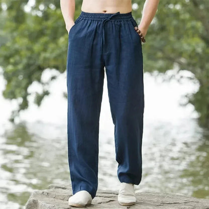 Noor | Men's Zen Trousers with Drawstring