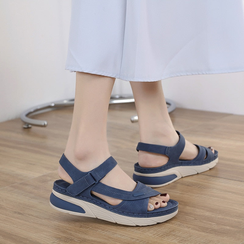 Women's Lightweight Open-Toe Helga Orthopedic Sandals