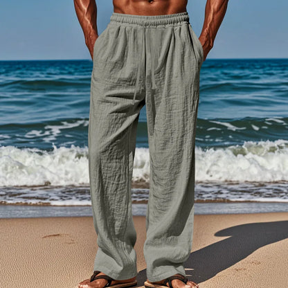 Zairre | Women's Relaxed Beach Trousers with Drawstring