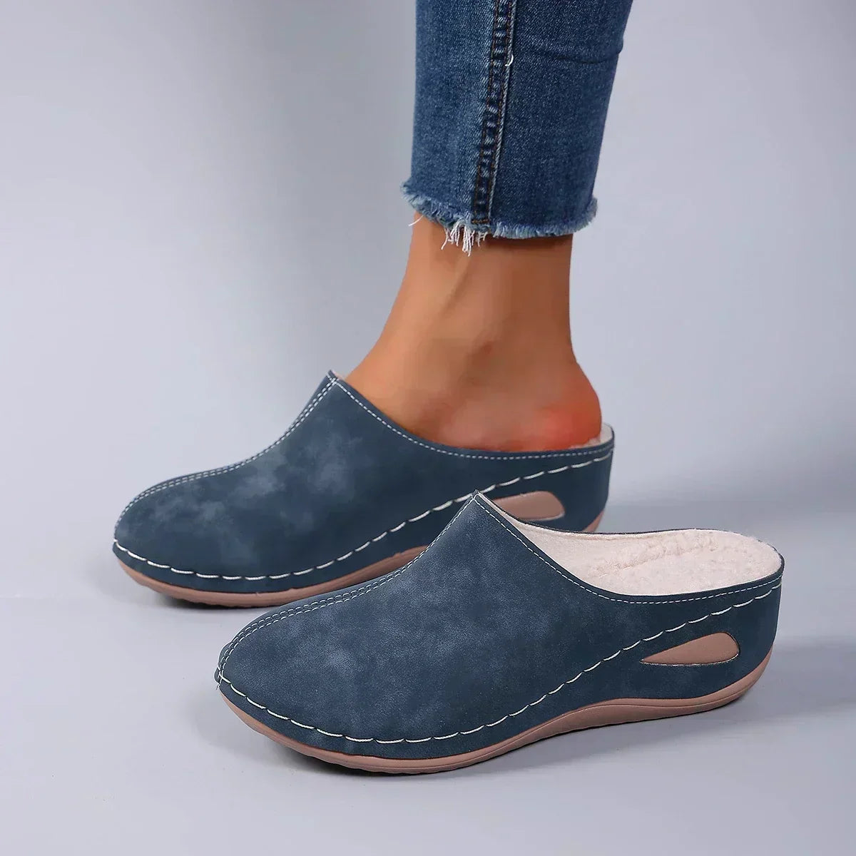 Women's Cushioned Slip-On Rosie Cozy Orthopedic Slippers