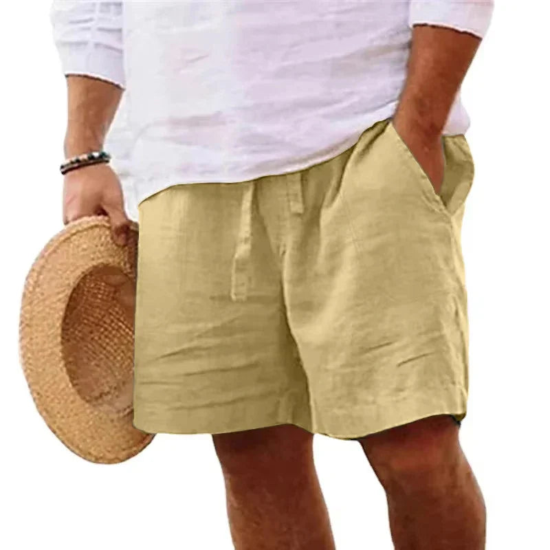 Fabiano | Men's Relaxed Beach Shorts with Drawstring