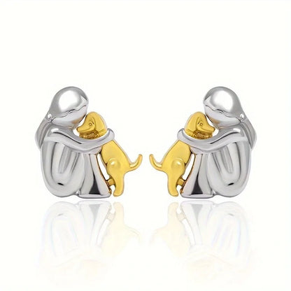 Lisa Dog-Themed Icon Earrings