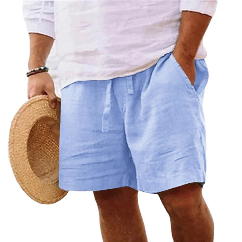 Fabiano | Men's Relaxed Beach Shorts with Drawstring