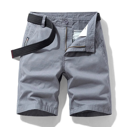 Sergio | Men's Utility Belted Shorts with Pockets
