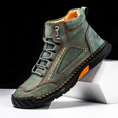 Moritz | Men's Orthopedic Lace-Up High Top Shoes with Arch Support