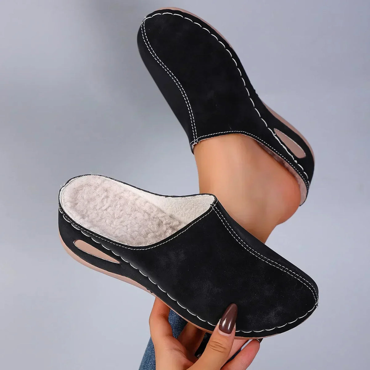 Women's Cushioned Slip-On Rosie Cozy Orthopedic Slippers