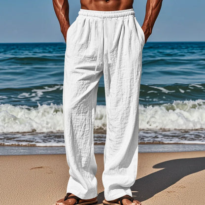 Zairre | Women's Relaxed Beach Trousers with Drawstring