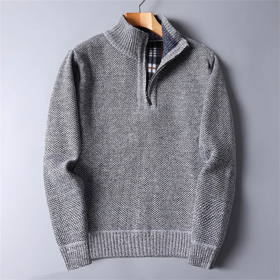 Men's Relaxed Brit & Boho I Quarter-Zip Pullover