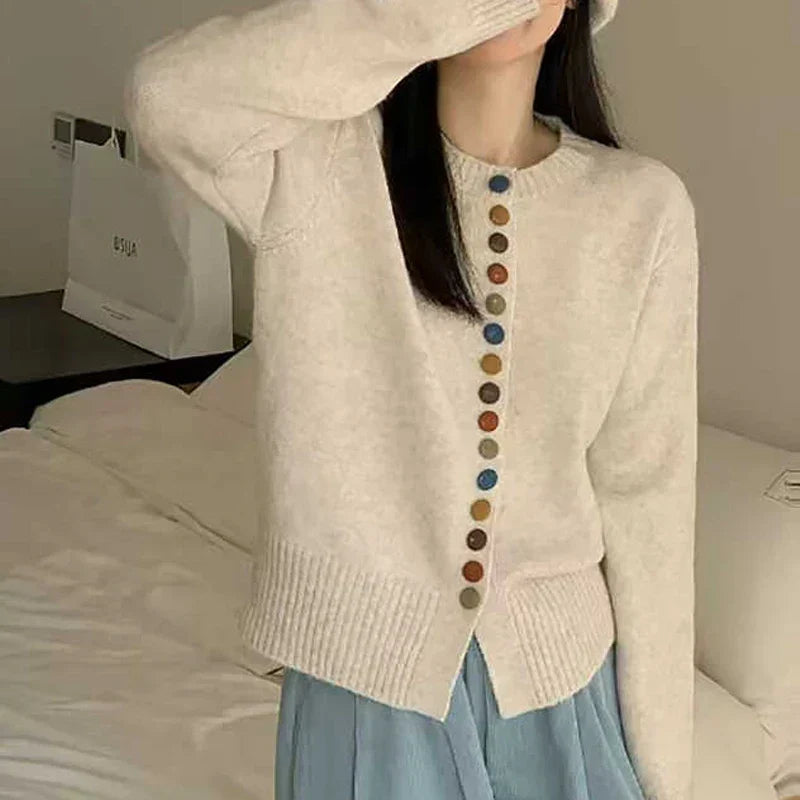 Women's The Celestine | Cardigan with Crew Neck