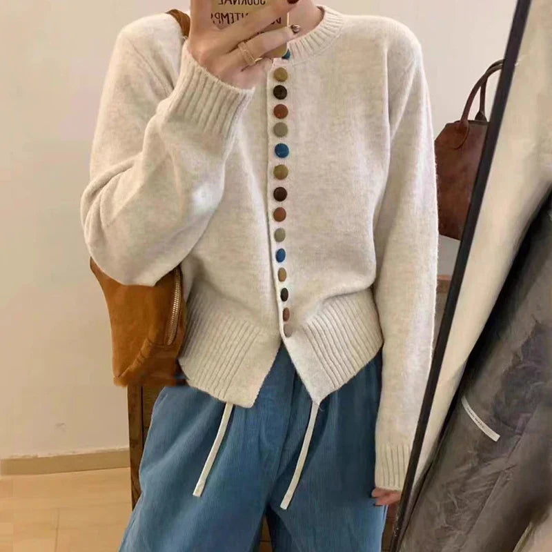 Women's The Celestine | Cardigan with Crew Neck