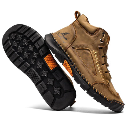 Moritz | Men's Orthopedic Lace-Up High Top Shoes with Arch Support